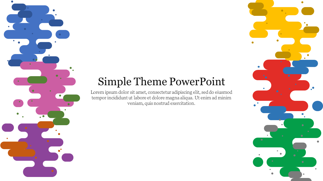 Simple Theme PowerPoint
